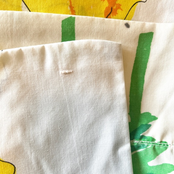 Vera Neumann Pillow Cases Floral Bedding Flower Sheets 60s 70s Retro Pillows - Picture 6 of 7